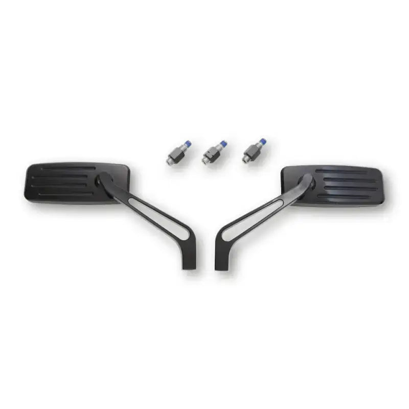 Action Mirror Pair Anodized Black 