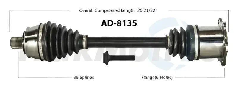 AD-8135 Trakmotive New Cv Axle - Shaft