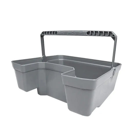 Gray plastic drawer bin for AD17-DDRAWERGANIZER Decked Double Drawerganizer setup