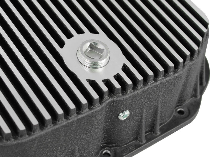 aFe 46-70062 aFe Power Cover Trans Pan Machined COV Trans Pan Dodge Diesel Trucks 07.5-11 L6-6.7L (td) Machined