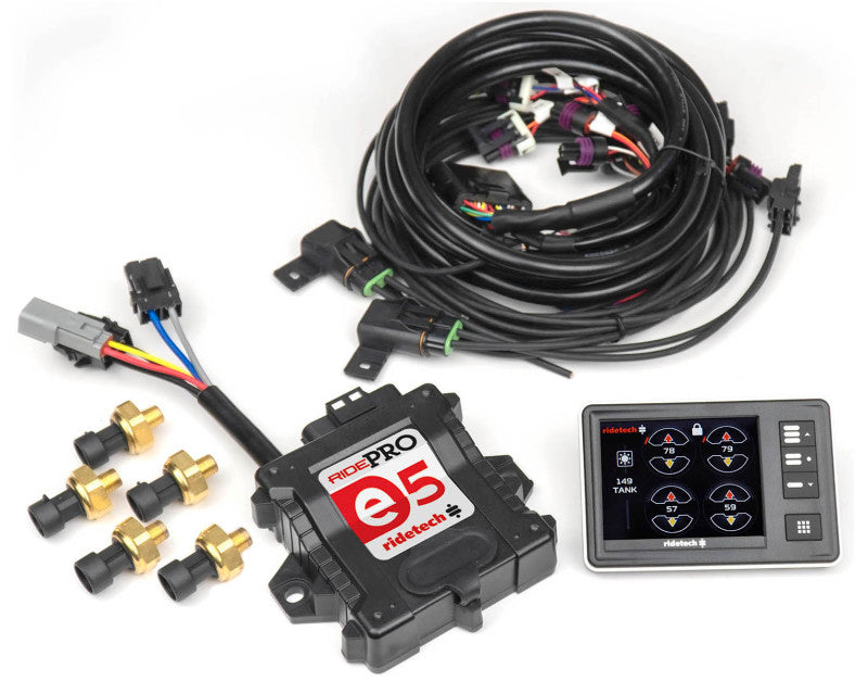 Ridetech 30518000 Ridetech RidePro E5 Air Ride Suspension Leveling Control System - 30518000