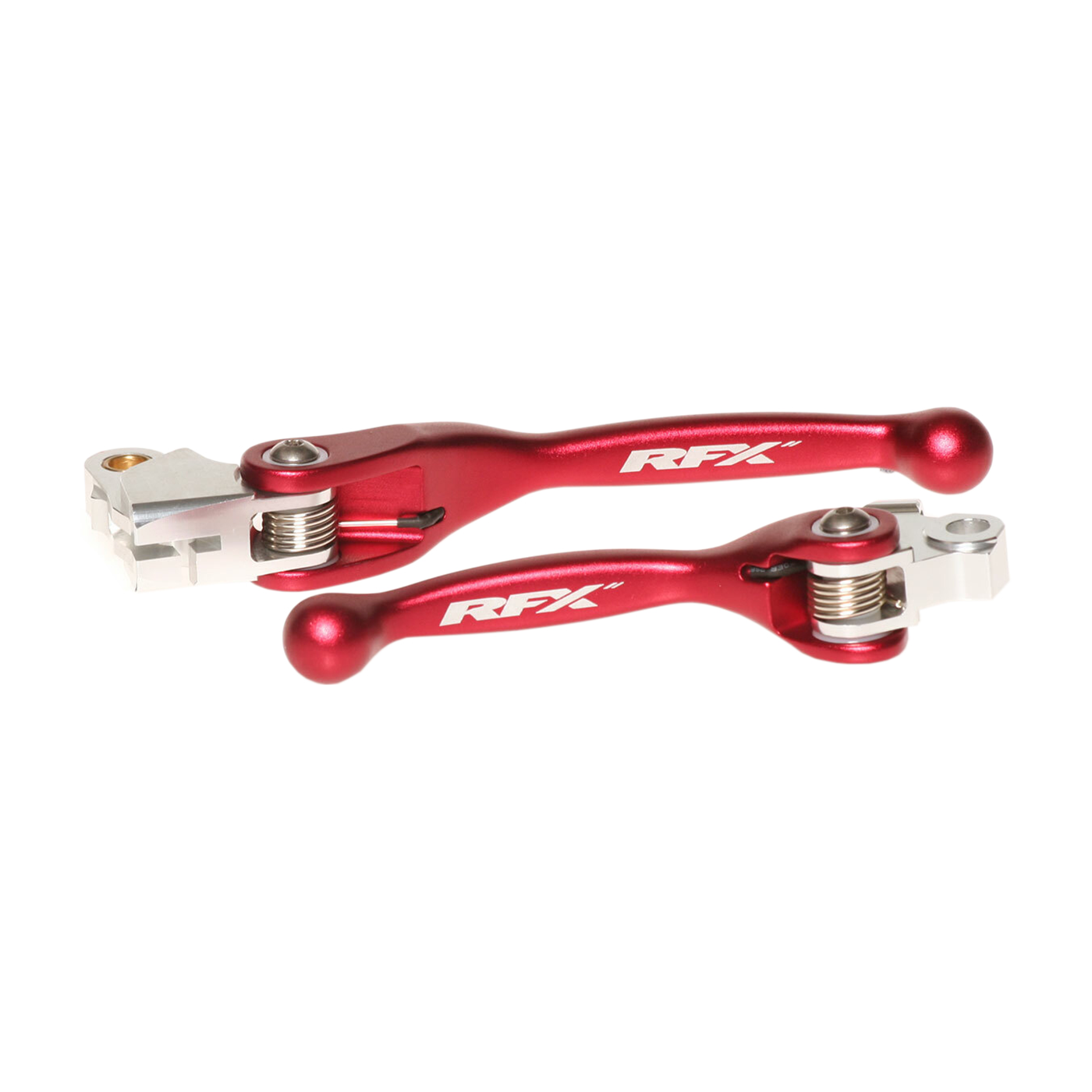 RFX Forged Aluminum Flex Levers FXFL 40100 55RD - Red Flexible Lever Set
