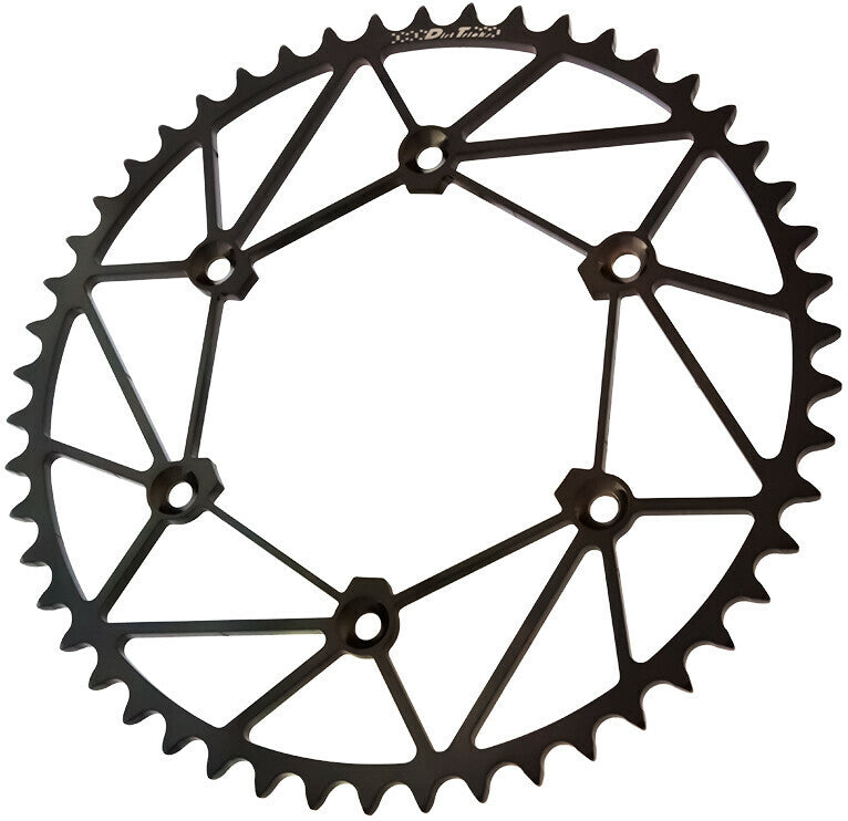 Dirt Tricks Dirt Tricks Sprockets KTM265-48-D-B - Black Rear Sprocket Chromoly 48T-420