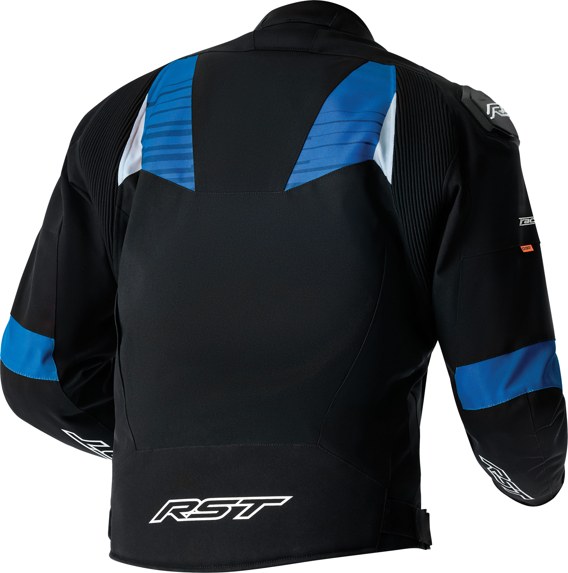 Tractech Evo D3o Jacket Black/Blue Textile 3x