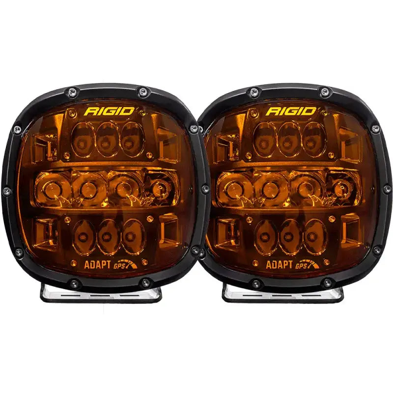 RIGID Adapt Xp Pair Amber Pro for Powersports