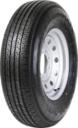 "ADB16R8SMM Taskmaster St235/80R16 10 Ply Diamondback On 1 tire featuring high-quality construction, enhanced traction, and long-lasting durability for heavy-duty trailers."