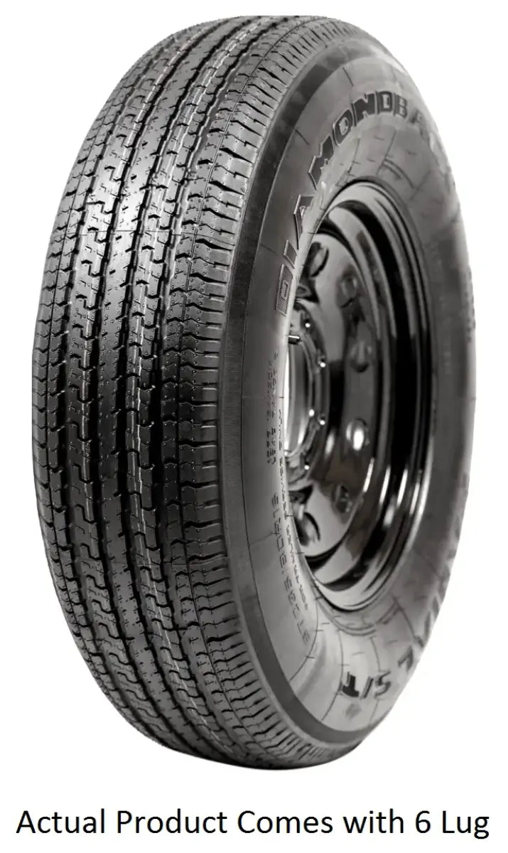Mounted black tire on the adb225r645bmem taskmaster for st225 75r15 setup