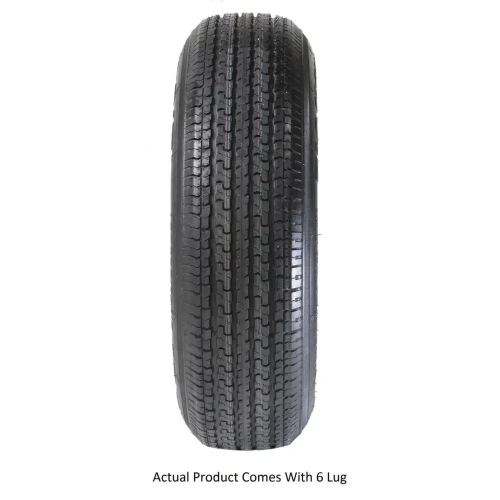 Black tire with tread for adb225r645smem Taskmaster St225 75R15 10 Ply wheel
