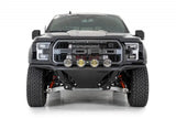 Black Ford Raptor with Addictive Desert Designs light hoop for added style and function