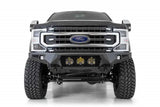 Addictive Desert Designs 17-20 Ford Super Duty Bomber Front Bumper w/ Mounts For 3 Baja Designs LP6s 