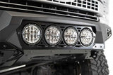 Addictive Desert Designs 17-20 Ford Super Duty Bomber Front Bumper w/ Mounts For 4 Rigid 360 6in 