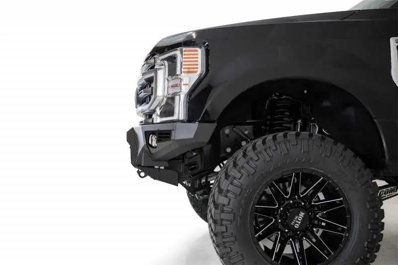 Addictive Desert Designs 17-20 Ford Super Duty Bomber Front Bumper w/ Mounts For 3 Baja Designs LP6s 