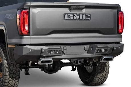 Addictive Desert Designs 19-20 GM 1500 Stealth Fighter Rr Bumper w/ Backup Sensor Cutouts - Truck & Automotive