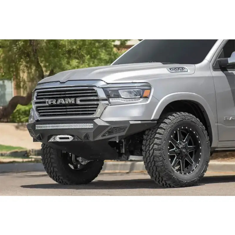 Addictive Desert Designs 19 Ram 1500 Stealth Fighter Front Bumper w/ Winch Mount & Sensor Cut Outs - F551422770103