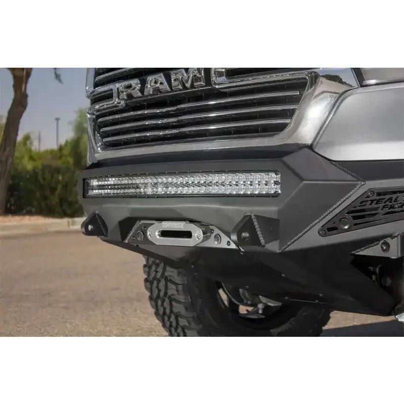 Addictive Desert Designs 19 Ram 1500 Stealth Fighter Front Bumper w/ Winch Mount & Sensor Cut Outs - F551422770103