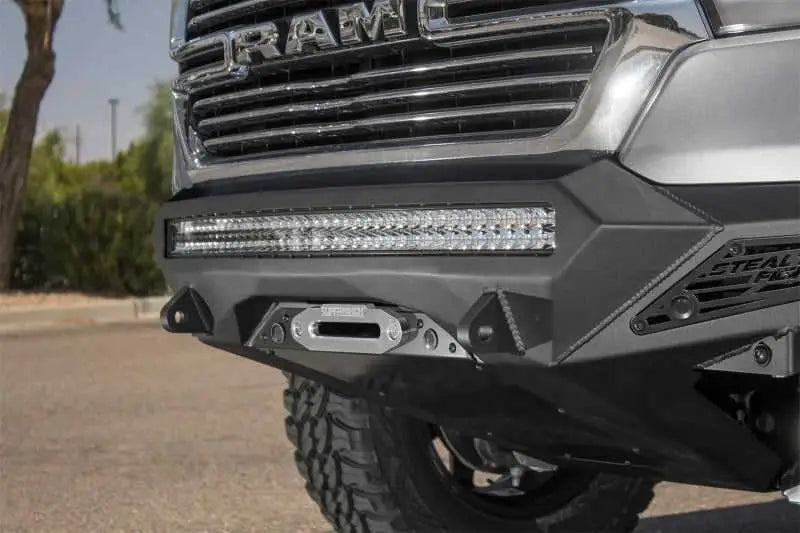 Addictive Desert Designs 19 Ram 1500 Stealth Fighter Front Bumper w/ Winch Mount & Sensor Cut Outs 