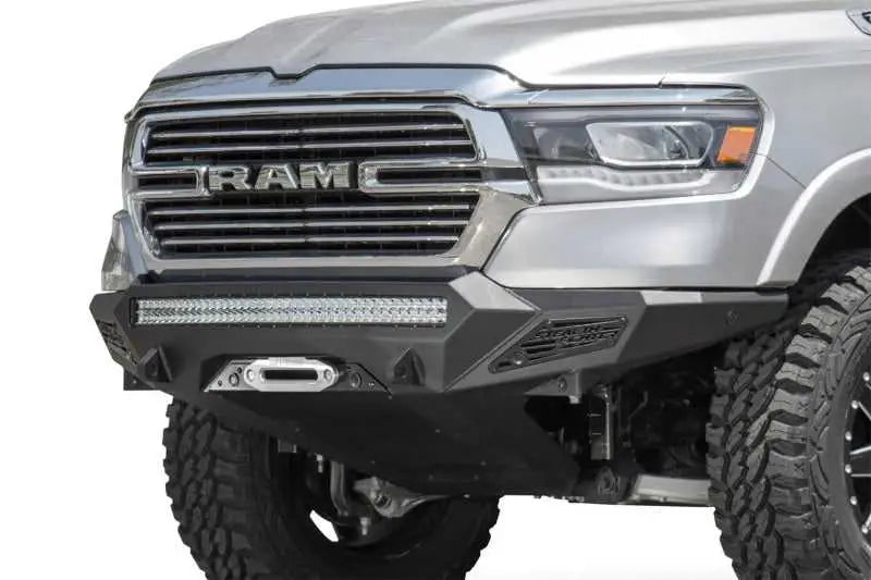 Addictive Desert Designs Addictive Desert Designs 19 Ram 1500 Stealth Fighter Front Bumper w/ Winch Mount & Sensor Cut Outs
