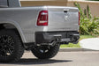 Silver pickup truck rear with Addictive Desert Designs Hammer Stealth Fighter bumper