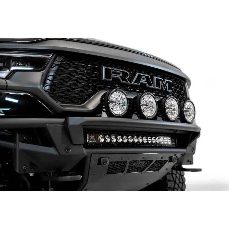 Addictive Desert Designs L6257021701NA Addictive Desert Designs 2021 Dodge RAM 1500 TRX Light Hoop For PRO Bolt-On Front Bumper