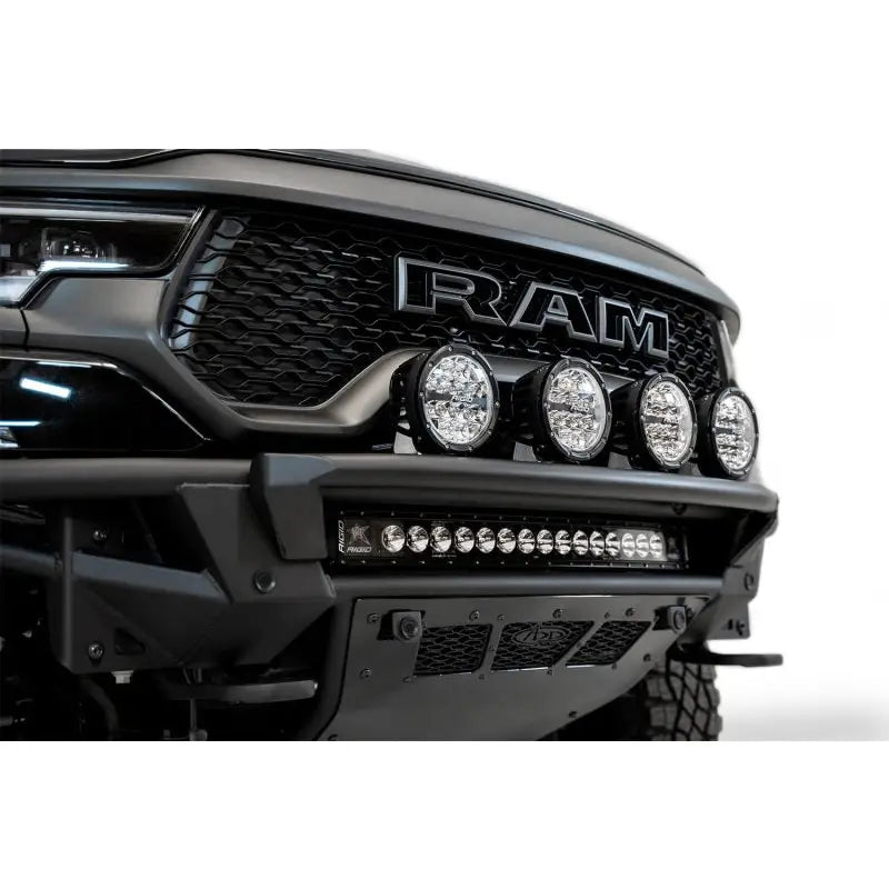 Addictive Desert Designs L6257021701NA Addictive Desert Designs 2021 Dodge RAM 1500 TRX Light Hoop For PRO Bolt-On Front Bumper