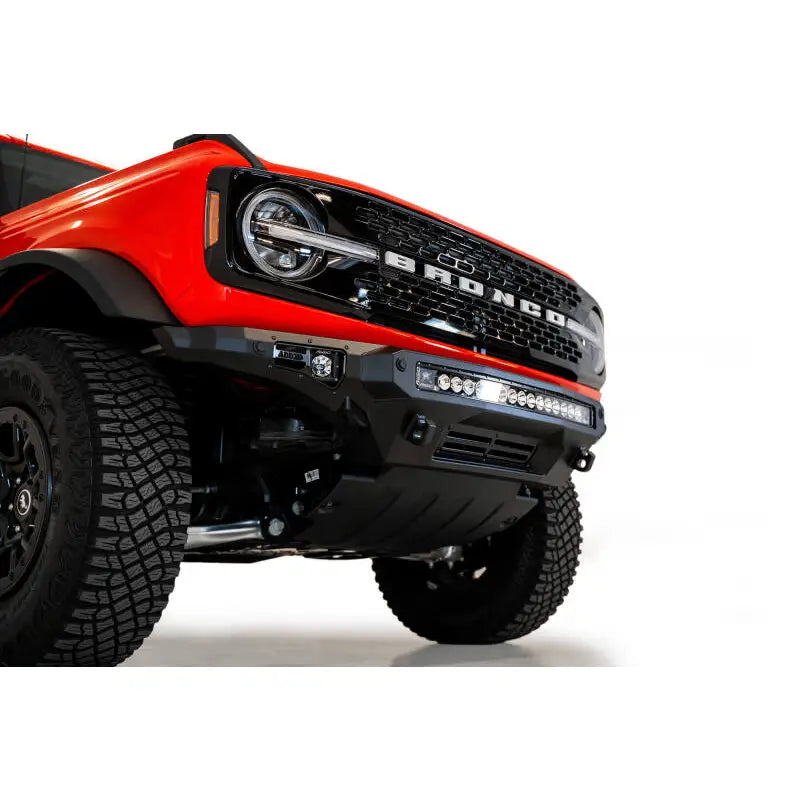 Addictive Desert Designs F230142210103 Addictive Desert Designs 2021+ Ford Bronco Stealth Fighter Front Bumper w/ Winch Mount