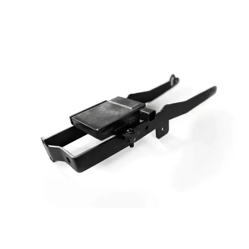 Addictive Desert Designs 21-22 Ford Raptor Adaptive Cruise Control Relocation Bracket in Hammer Black.