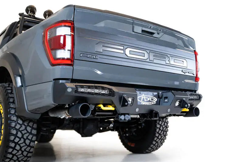 Addictive Desert Designs 21-22 Ford Raptor HoneyBadger Rear Bumper - Truck & Automotive