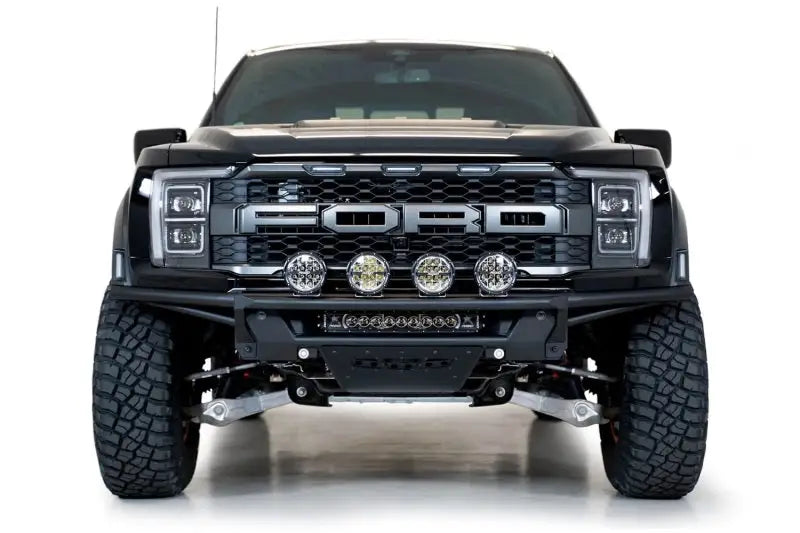 Addictive Desert Designs 21-22 Ford Raptor PRO Bolt-On Add-On Light Hoop (Req F218102070103) - Truck & Automotive