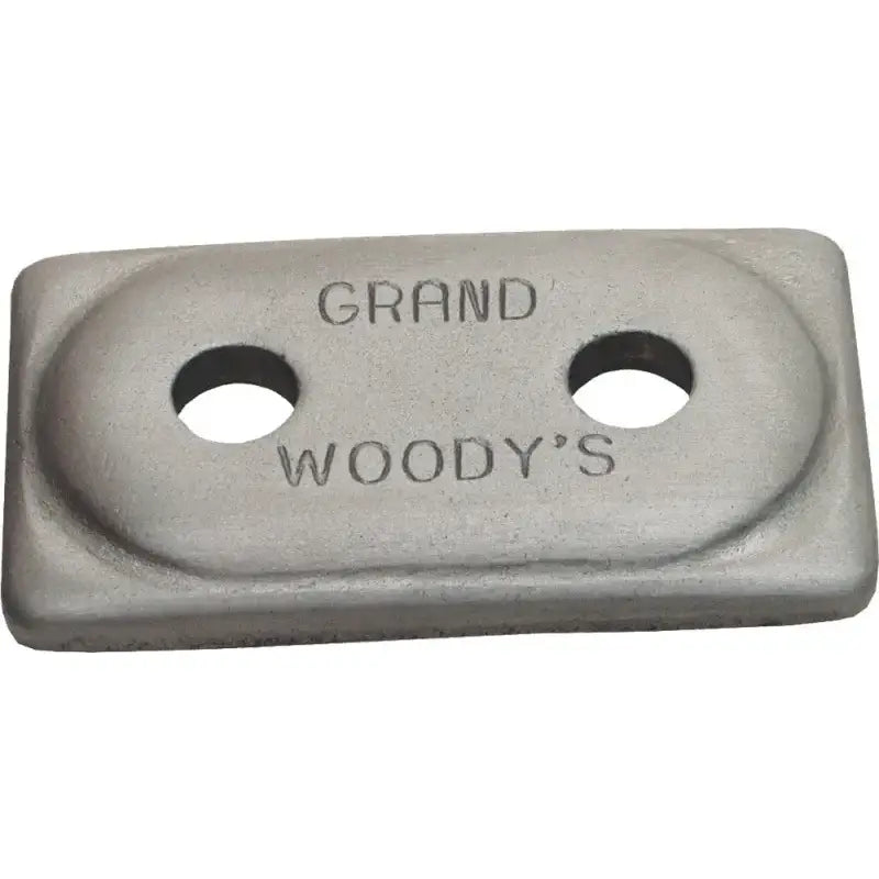 ADG-3775-48 Double Grand Digger Support Plates Aluminum 48/Pk - Plate