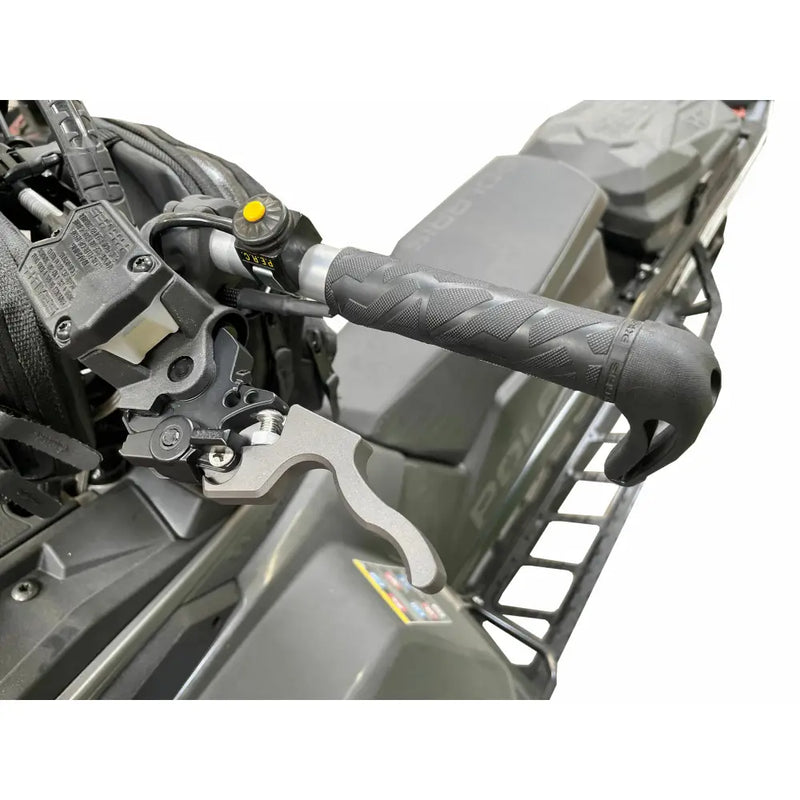 Adjustable Heated Brake Lever Graphite Pol