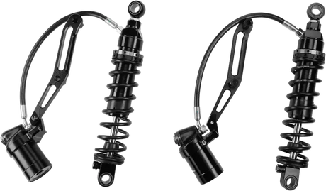 Touring Remote Res Shocks 14" Std Weight Billet Bracket - HARDDRIVE