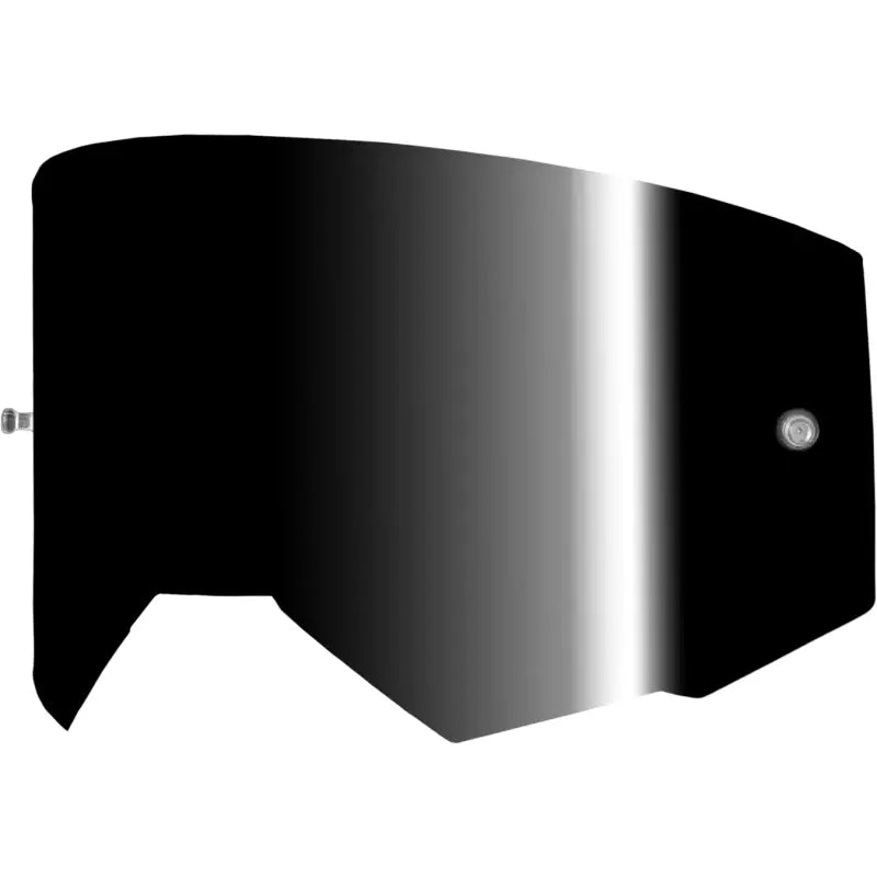 Single Lens W/ Post Adult W/ Black Mirror/Smoke Lens - FLY RACING