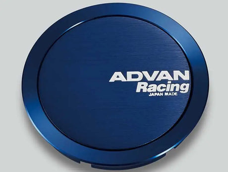 Advan Advan 73mm Full Flat Centercap - Blue Anodized
