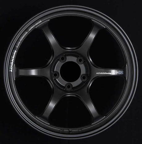 Advan Advan RG-D2 16x7.0 +42 4-100 Semi Gloss Black Wheel