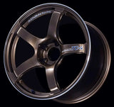 Advan TC4 17x9.0 + 45 5-114.3 Umber Bronze Metallic & Ring Wheel - Truck Automotive