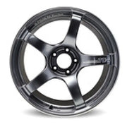 Advan TC4 18x9.5 + 35 5-114.3 Racing Gunmetallic and Ring Wheel - Truck & Automotive