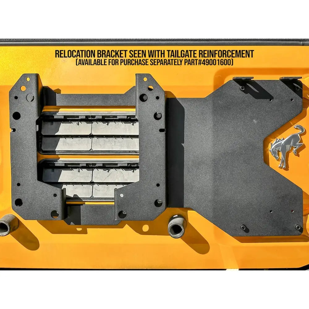 Advanced ACC Provides Long Lasting Durability Constructed From Steel 49001500 - Bronco Relocation Bracket