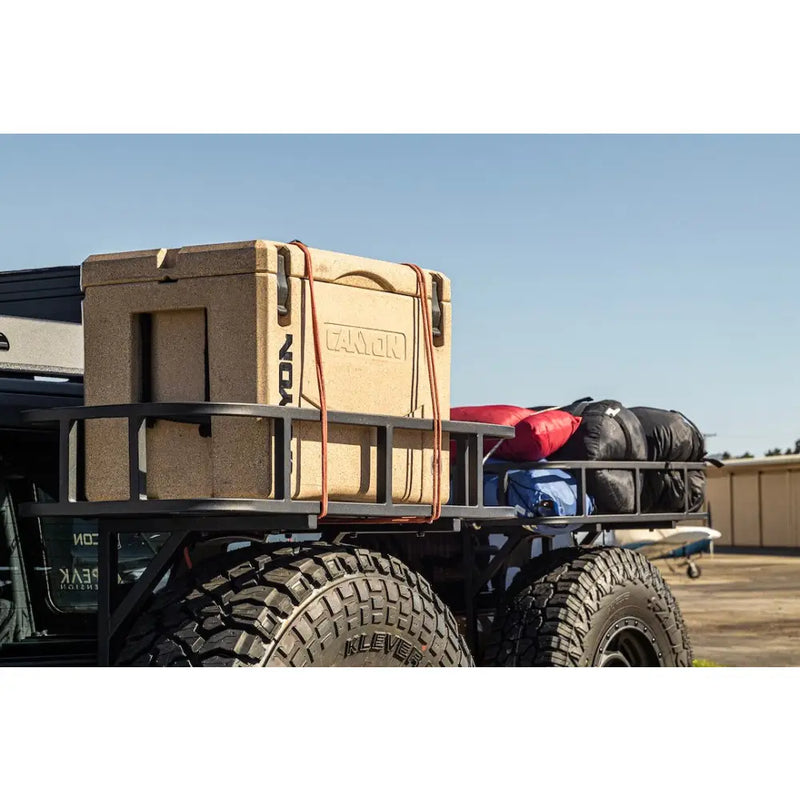 Advanced ACC Provides Long Lasting Durability Cargo Carrier - Spare Tire Mount 49001525 - Bronco Trail Rack
