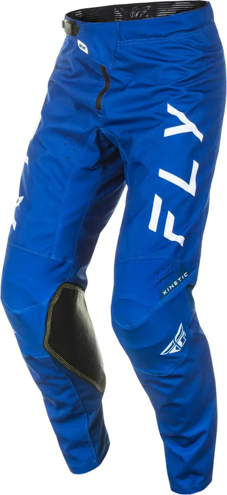 Kinetic Center Pants Ca/Ny Navy/White Sz 42 - FLY RACING
