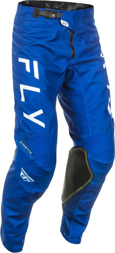 Kinetic Center Pants Ca/Ny Navy/White Sz 42 - FLY RACING