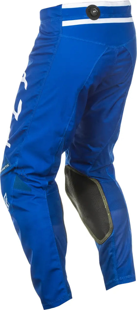 Kinetic Center Pants Ca/Ny Navy/White Sz 42 - FLY RACING