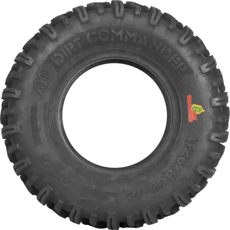 AE122508DC Gbc Tire Dirt Commander Front 25X8-12 Bias Lr-480Lbs 