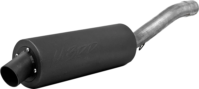 MBRP Sport Muffler Exhaust AT-6205SP - Black Single Slip-ON System 4.25