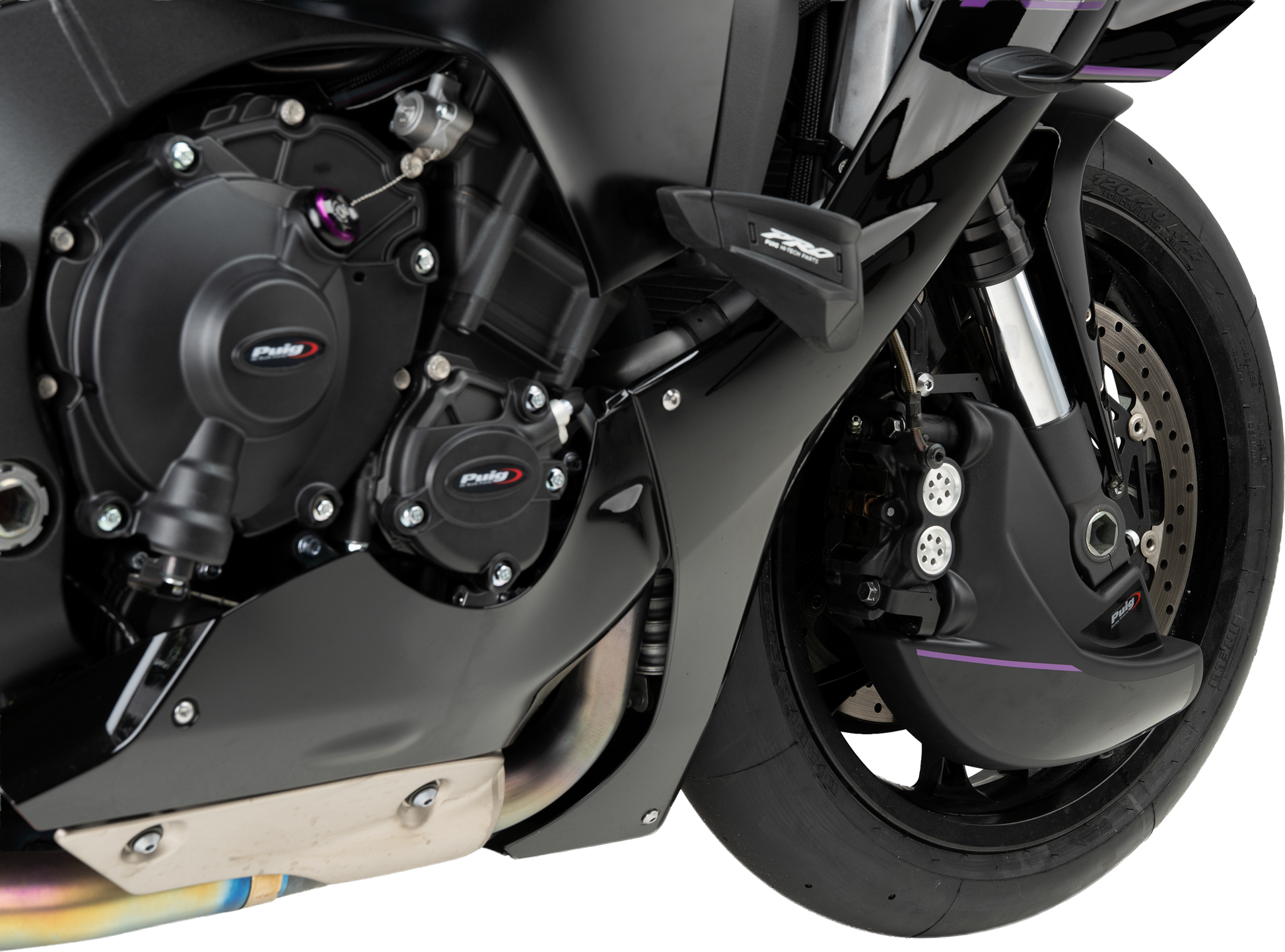 Puig Brake Cooler 21453J - Matte Black