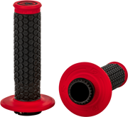 Pilot Mx Lock On Grips Red