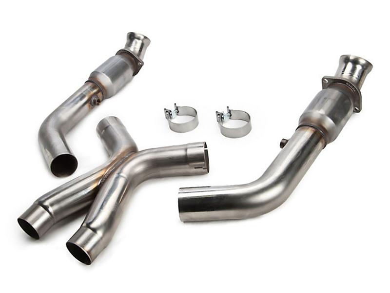 Kooks Headers 22603200 Kooks 2016 + Chevrolet Camaro SS LT1 6.2L 3in x 2 3/4in OEM High Flow Catted Connections Pipes SS