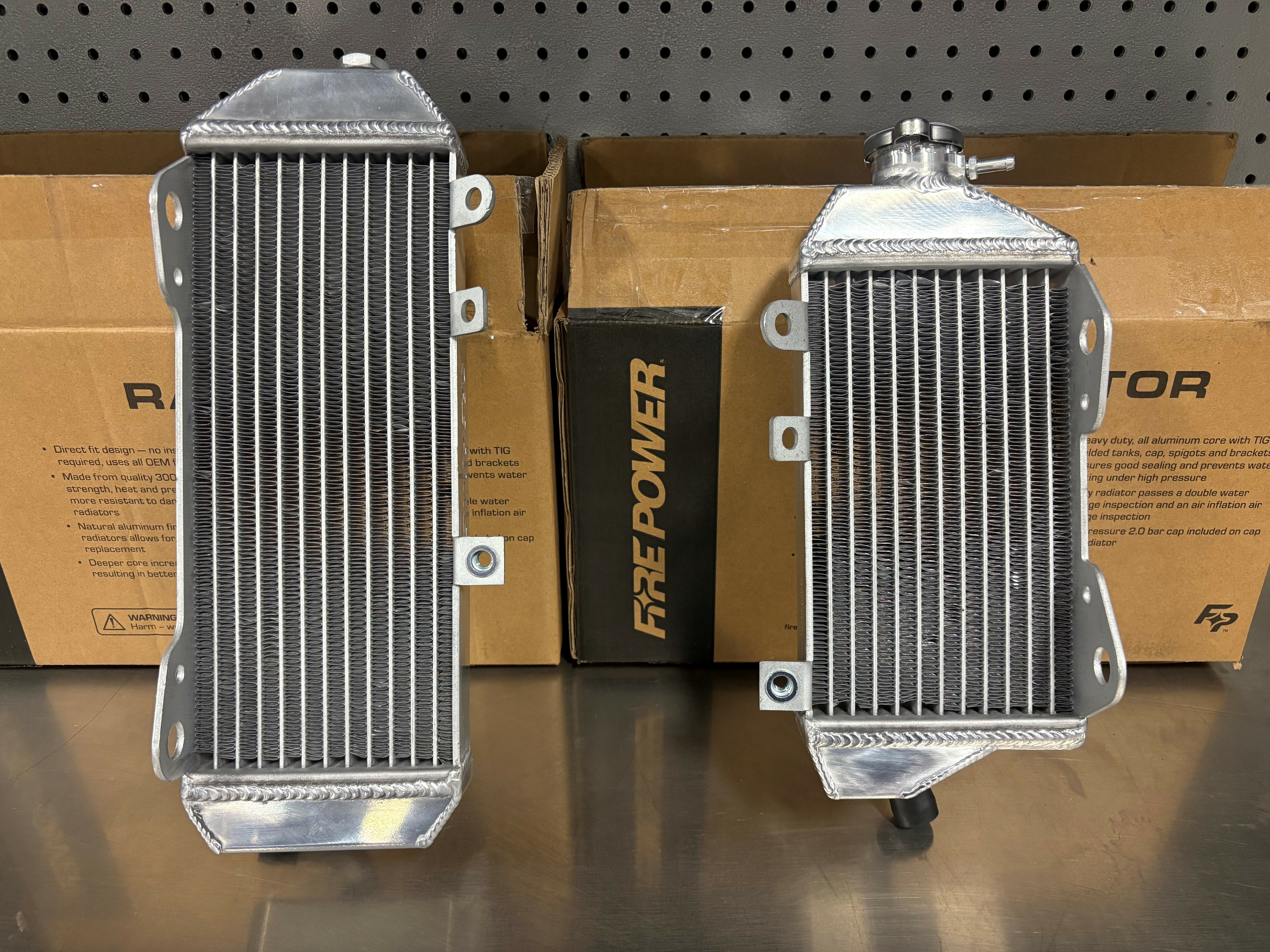 Fire Power Radiator Engine TRS-R-140L - Left