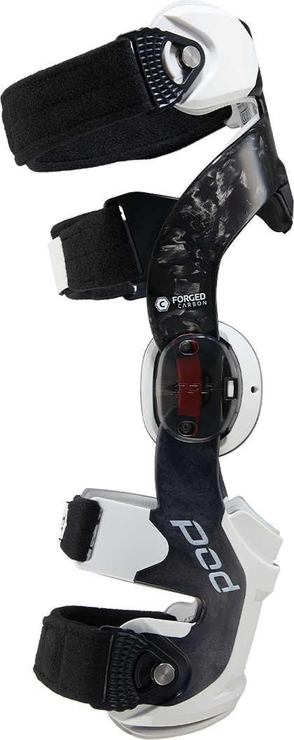 K8 3.0 Knee Brace Carbon (Rt) Carbon/White Md - POD