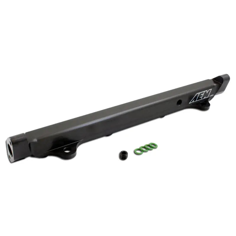 AEM 25-131BK AEM 03-06 Evo 8 & 9 Black Fuel Rail