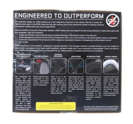 Image of packaging for AEM 04-07 Acura TL Cold Air Intake System with air intake design